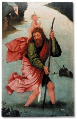 Holy Grail Saint Christopher